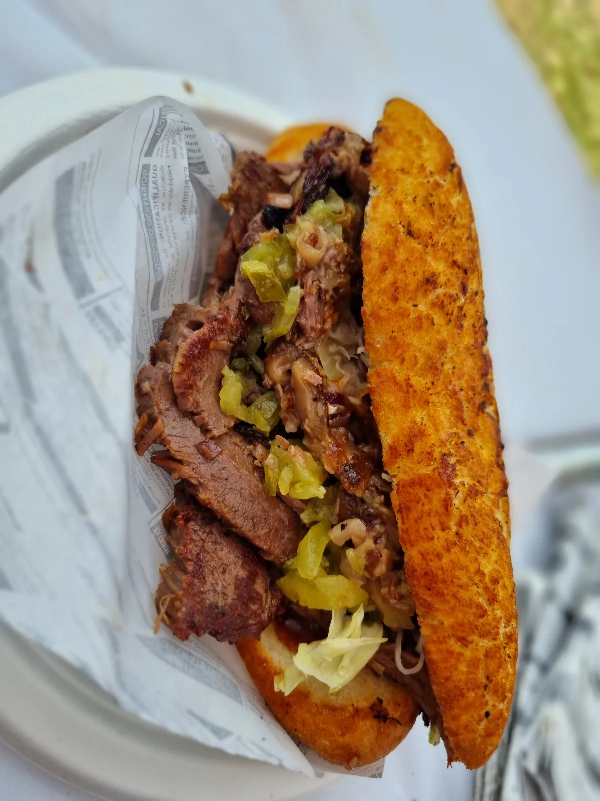 Rindfleisch-Burger von Boerny's Foodtruck