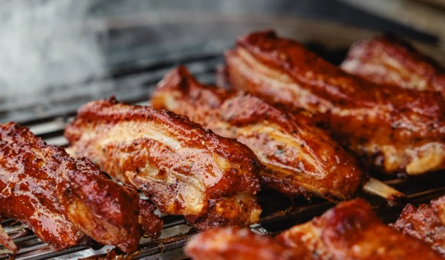 Smoker beim Catering