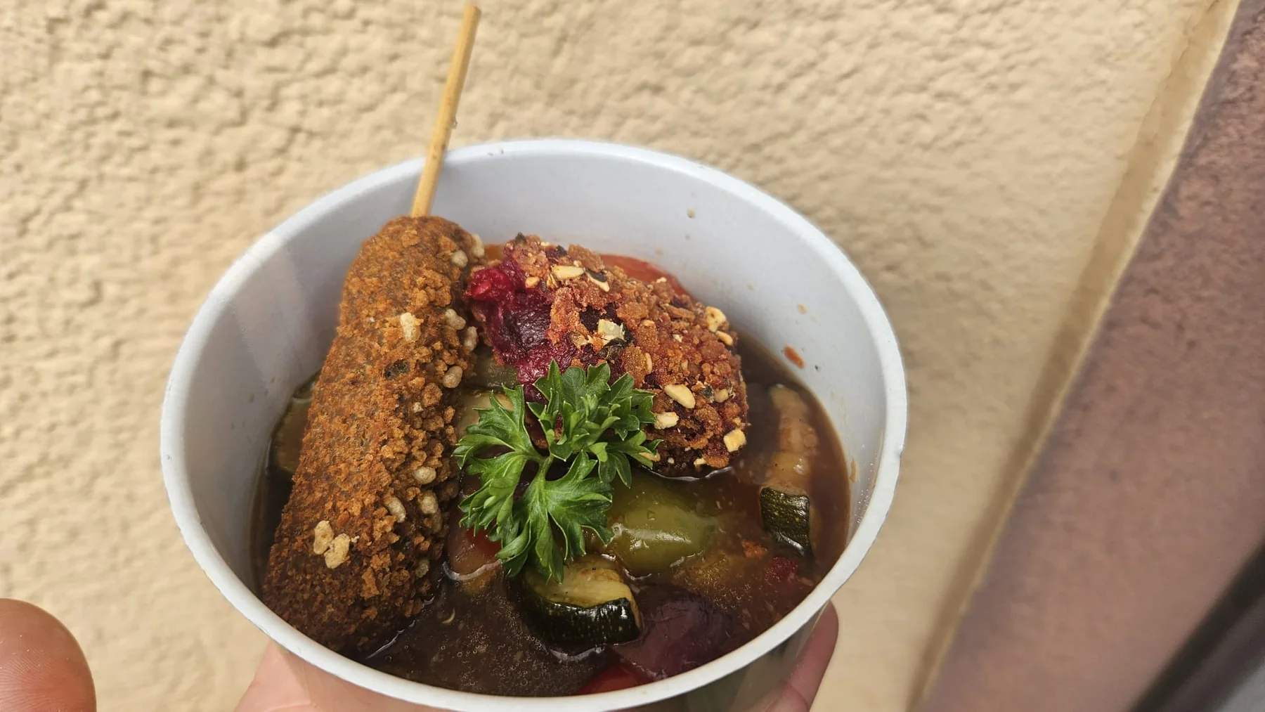 Großes Buffet von Boerny's Catering bei einer Veranstaltung