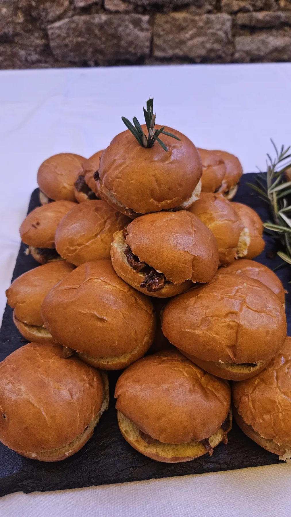 Mini-Burger für Veranstaltungen von Boerny's Catering